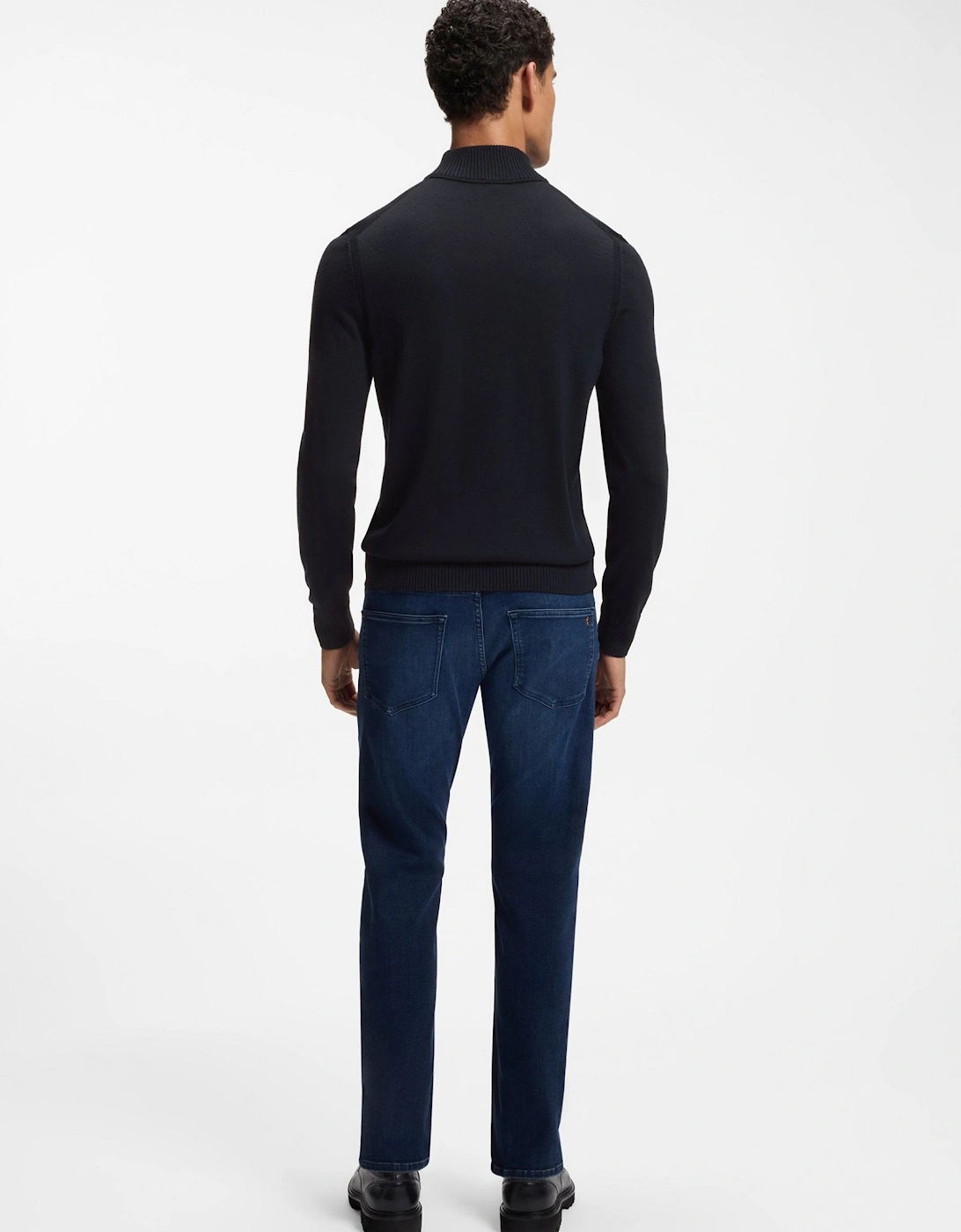 BOSS Orange Avac M 1 Sweater 404 Dk Blue