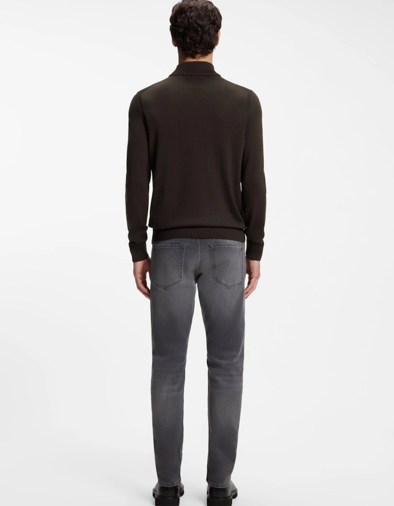 BOSS Orange Avac M 1 Sweater 207 Dark Brown