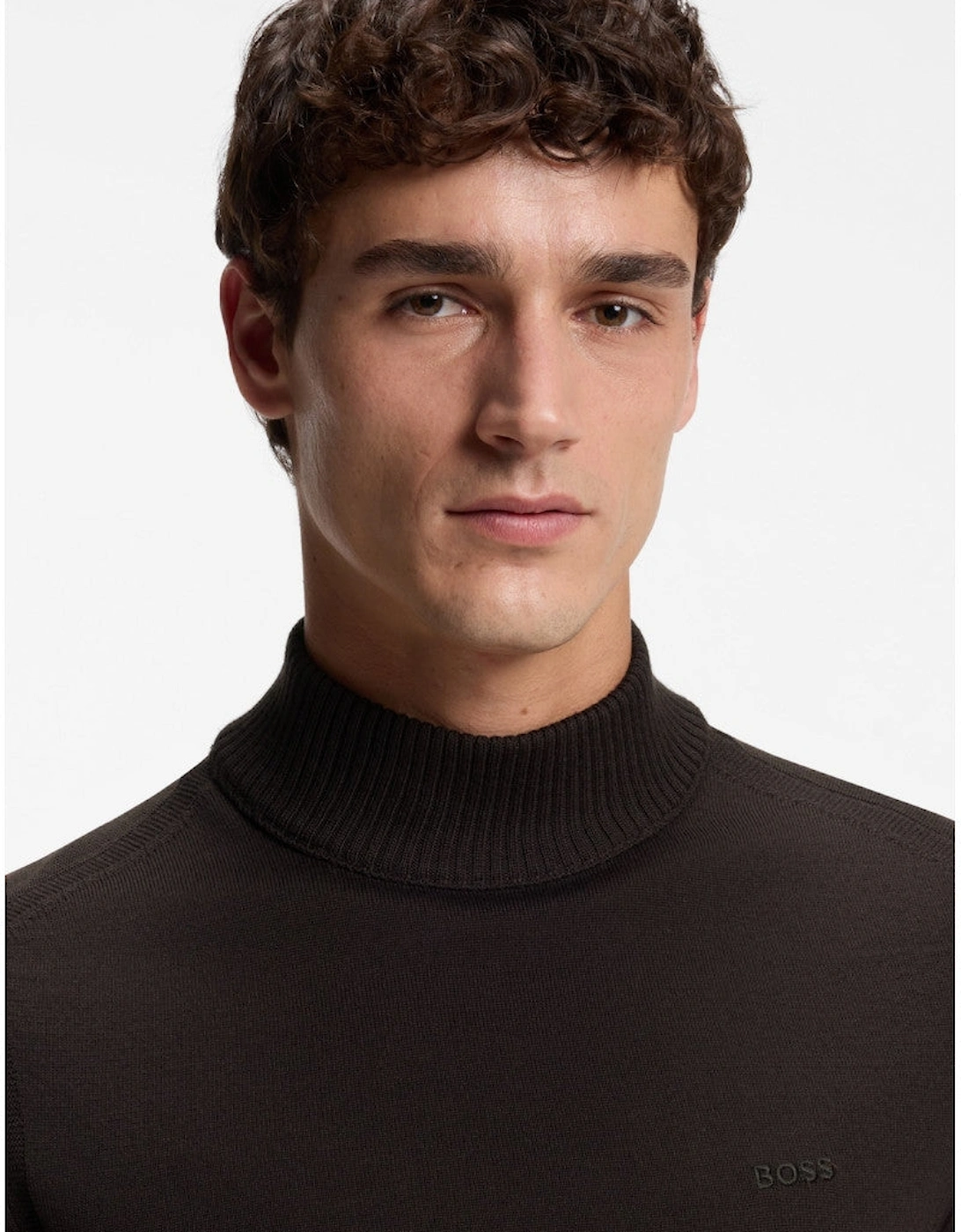 BOSS Orange Avac M 1 Sweater 207 Dark Brown