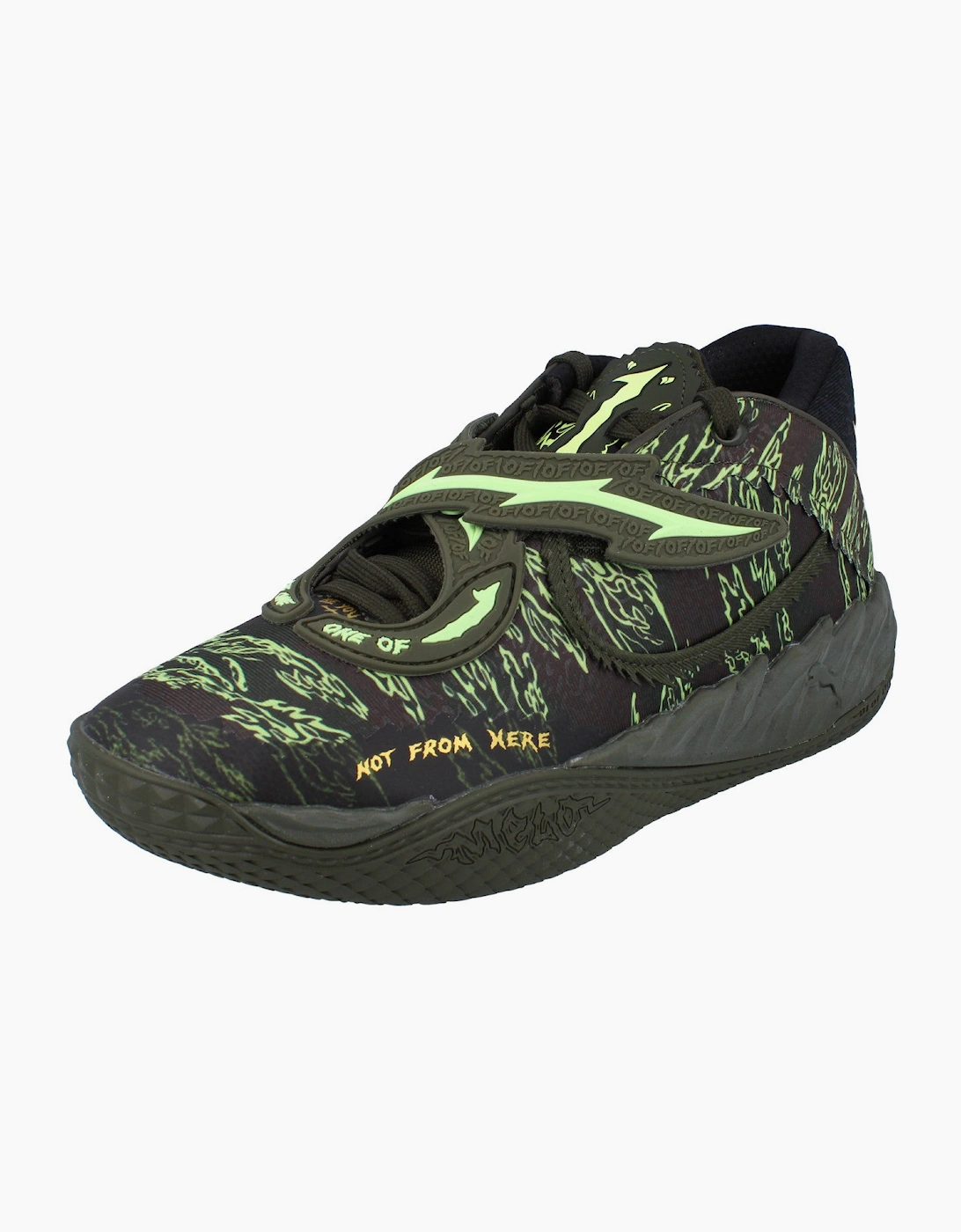 Puma Mb.05 Camo La Melo Ball Mens Basketball Trainers 312795  01