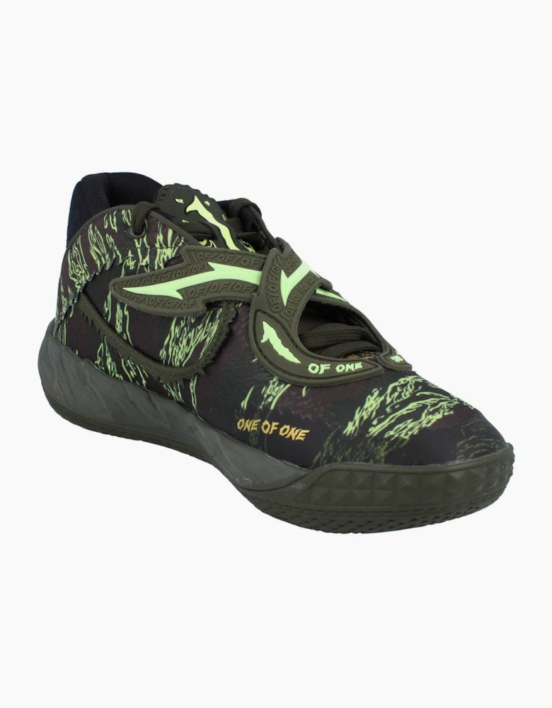Puma Mb.05 Camo La Melo Ball Mens Basketball Trainers 312795  01