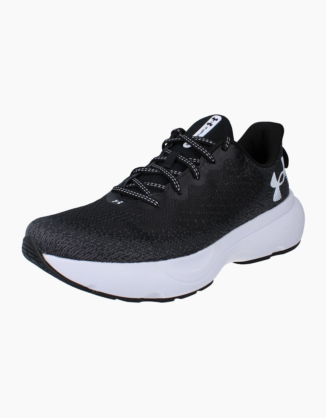 Under Armour Women's Black Infinite Running Shoes / / White 7 - Image 3