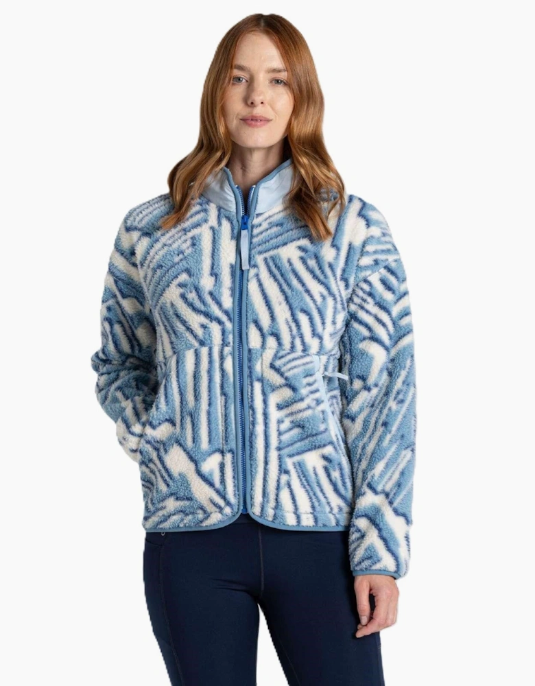 Craghoppers Womens Dante Patterned Full Zip Fleece
