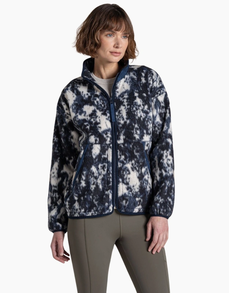 Craghoppers Womens Dante Patterned Full Zip Fleece