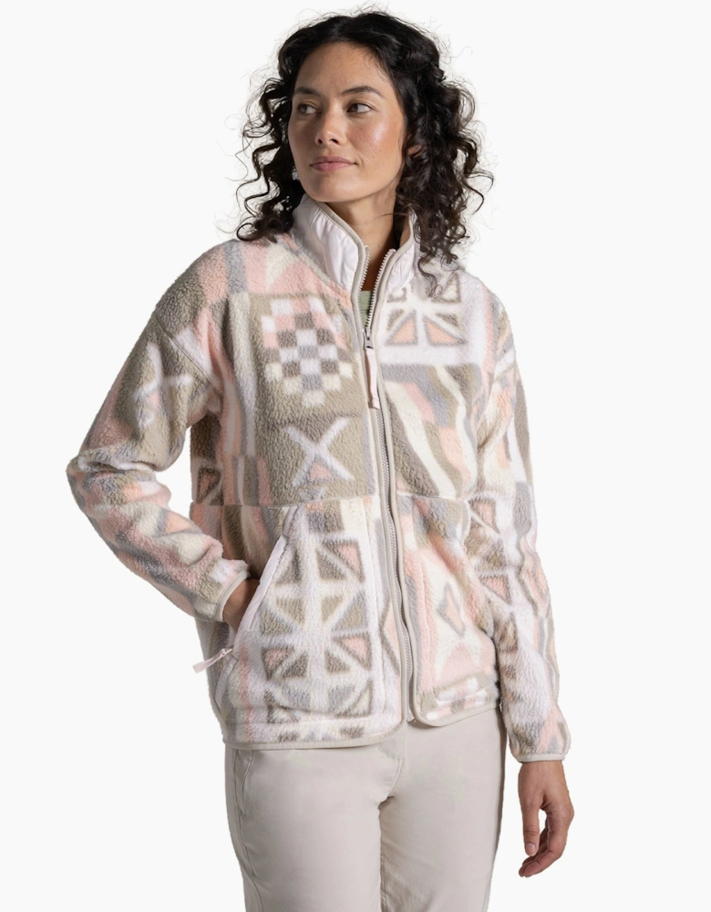Craghoppers Womens Dante Patterned Full Zip Fleece