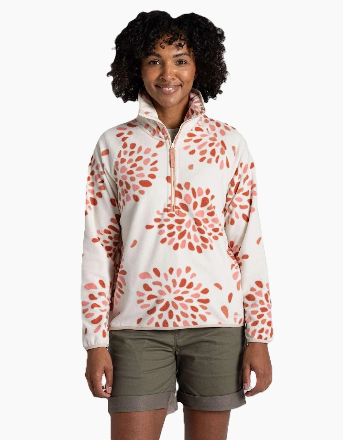 Craghoppers Womens Reedmace Quick Dry Half Zip Fleece