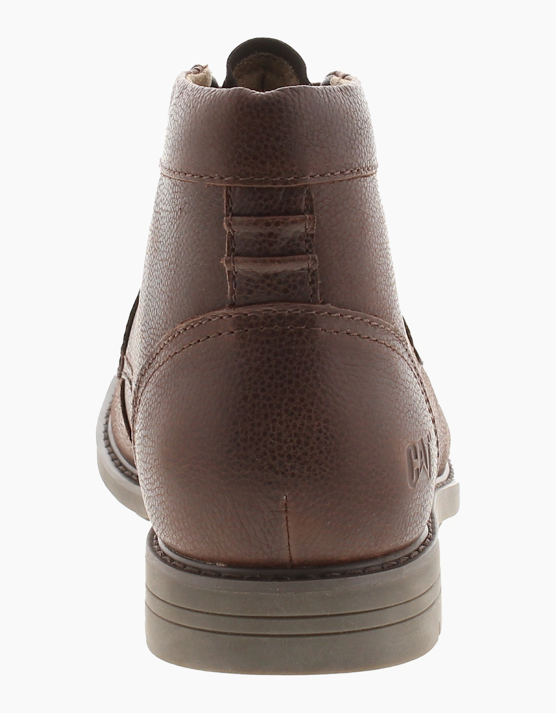 Caterpillar Mens Smart Boots Brock Leather Lace Up brown UK Size