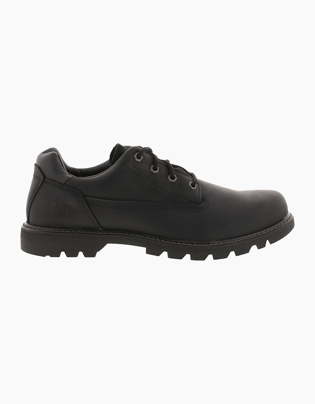 Caterpillar Mens Smart Shoes Colorado 2.0 Low Leather Lace Up black UK Size