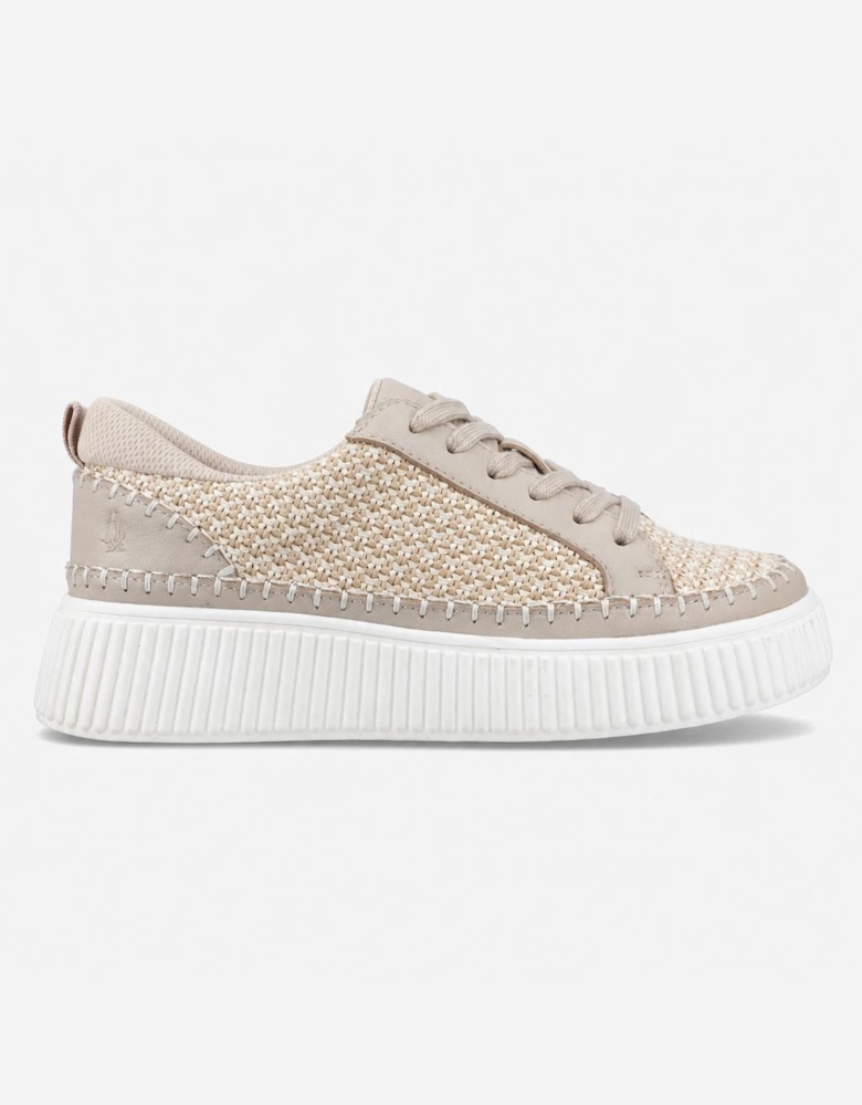 Hush Puppies HAISLEY Womens Casual Trainers Taupe