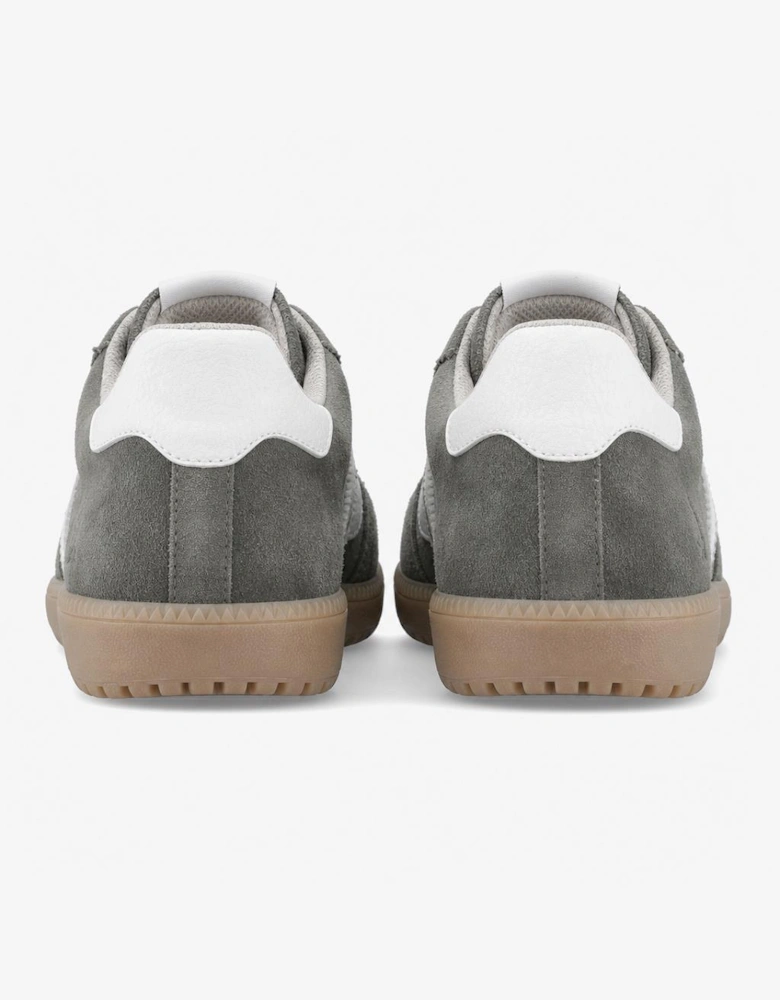 Hush Puppies BEAU Mens Casual Trainers Green