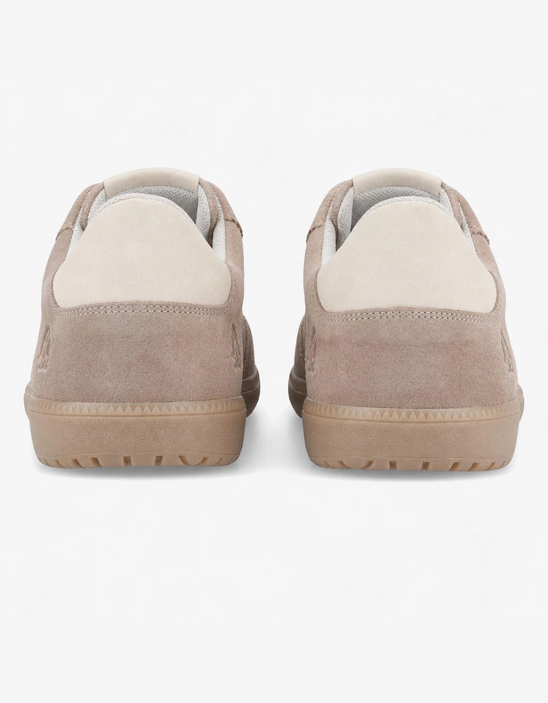 Hush Puppies BECKETT Mens Casual Trainers Beige