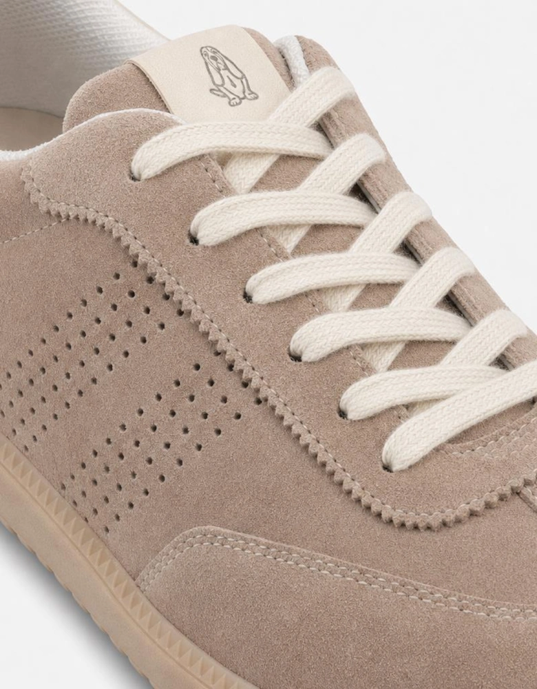 Hush Puppies BECKETT Mens Casual Trainers Beige