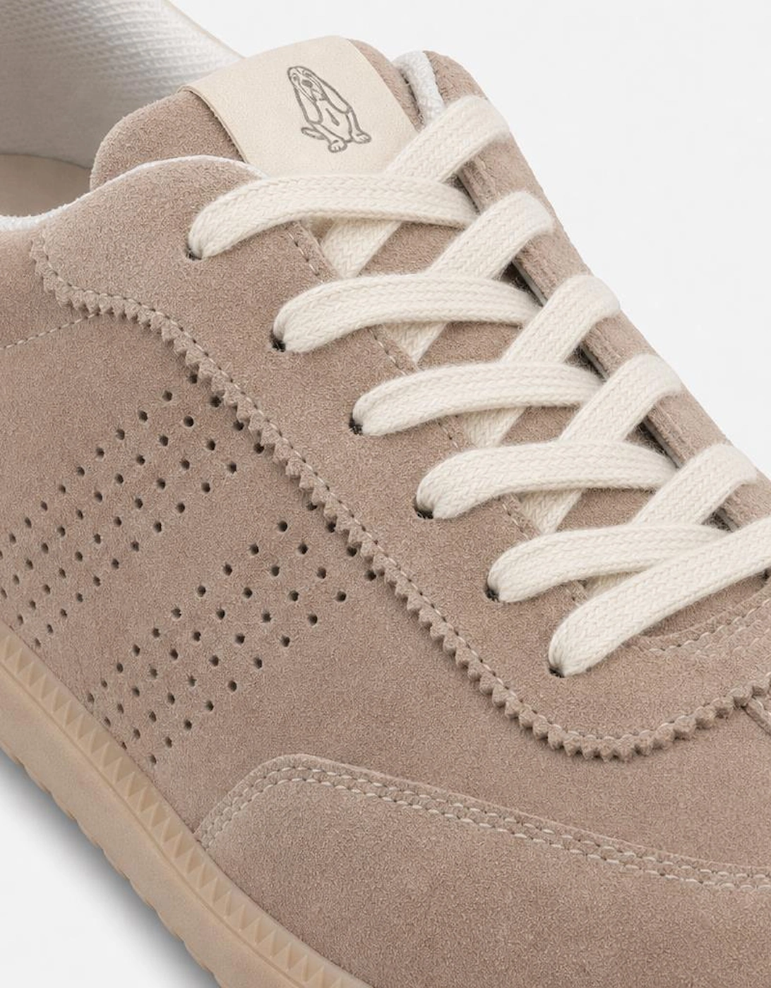 Hush Puppies BECKETT Mens Casual Trainers Beige