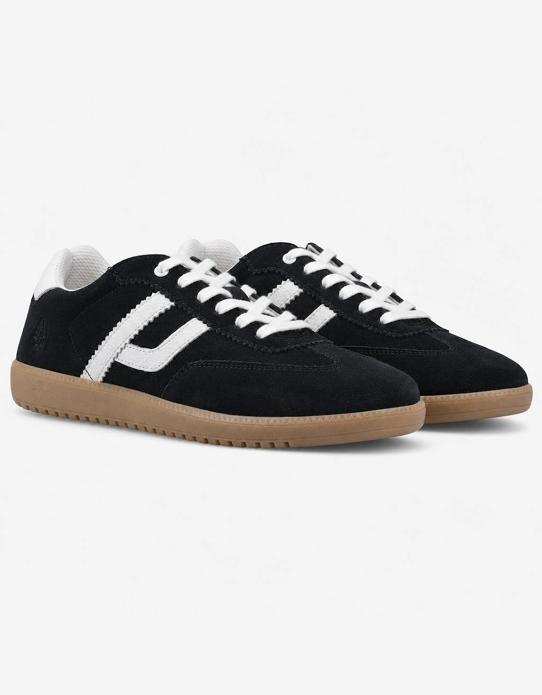 Hush Puppies BEAU Mens Casual Trainers Black