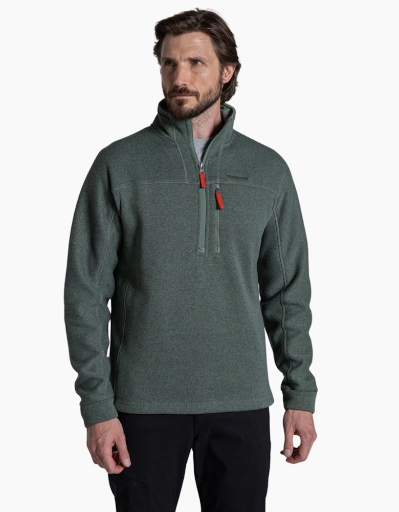 Craghoppers Mens Torney III Knitlook Half Zip Fleece