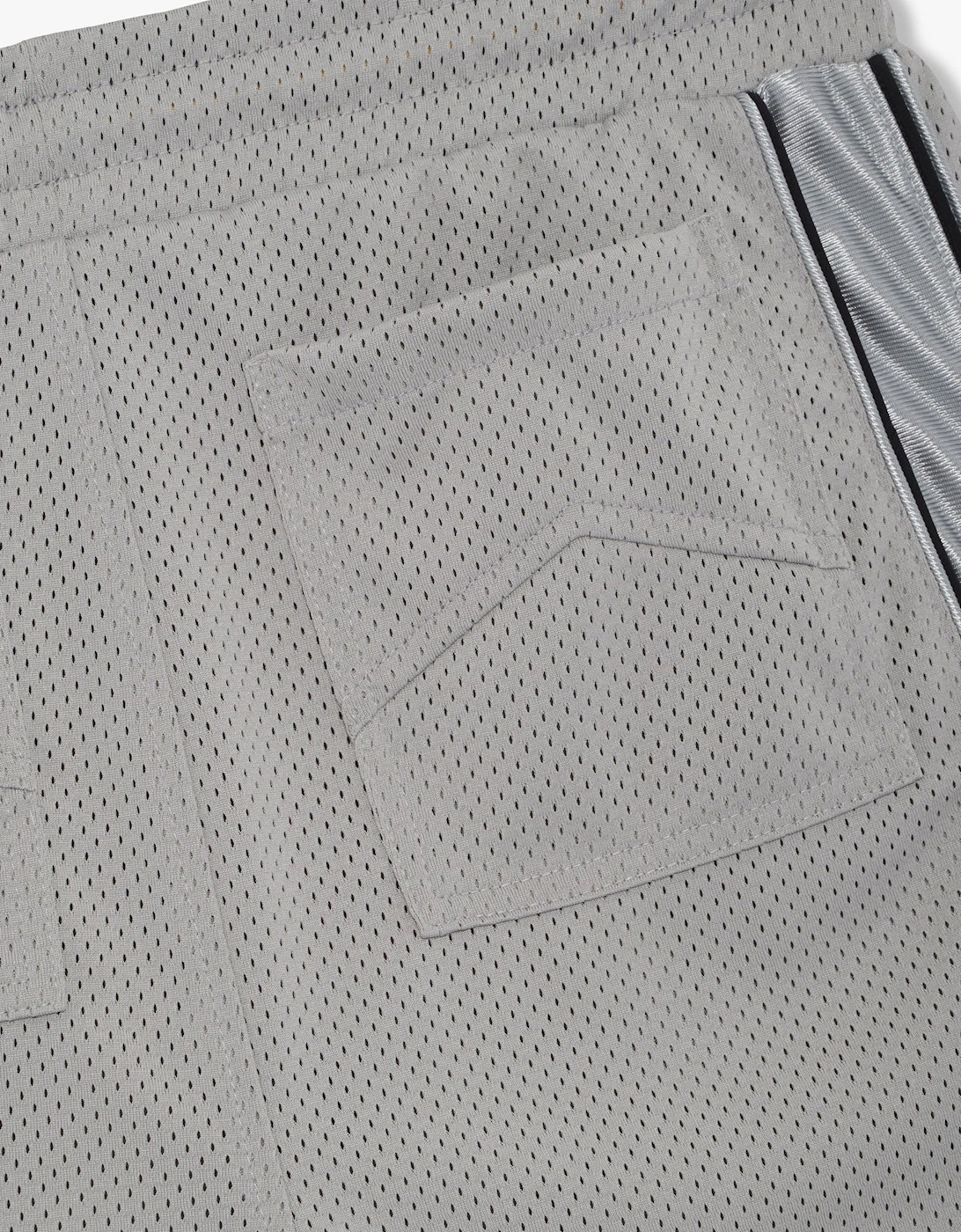Baggy Mesh Collegiate Shorts Grey
