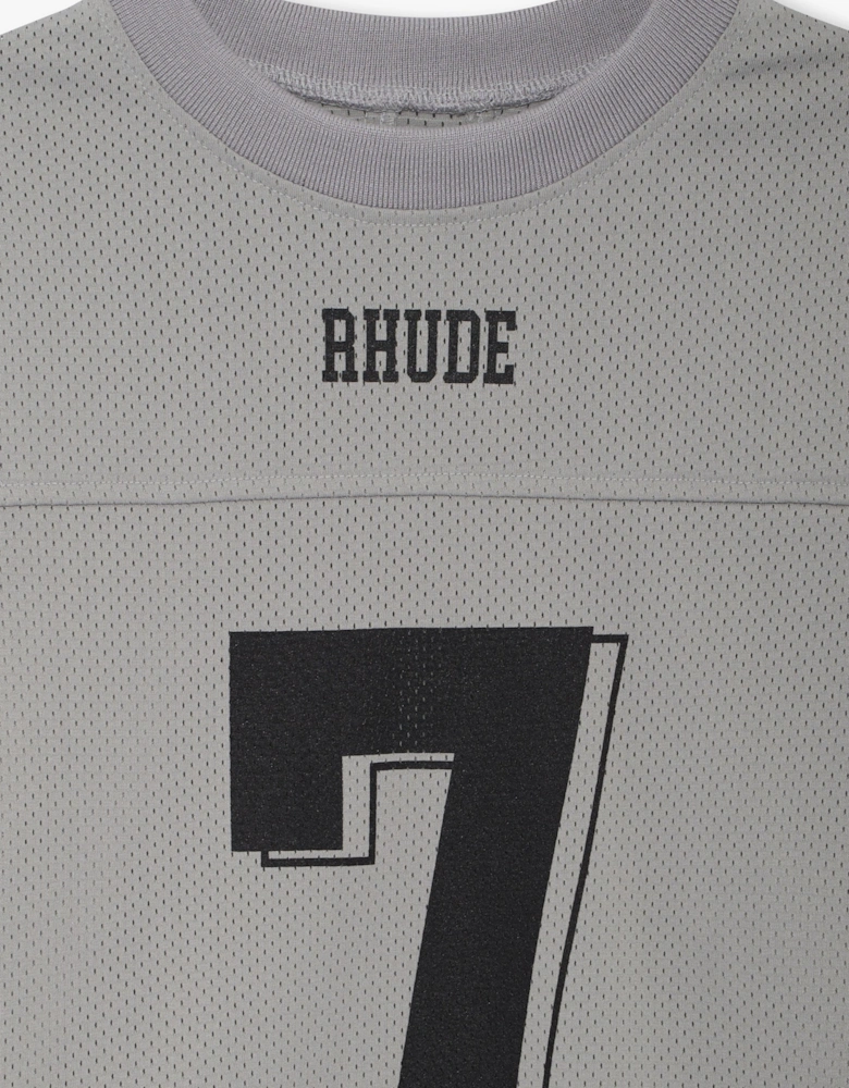 Lightning Football Jersey Tee Grey