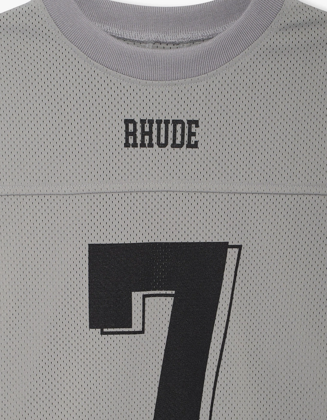 Lightning Football Jersey Tee Grey
