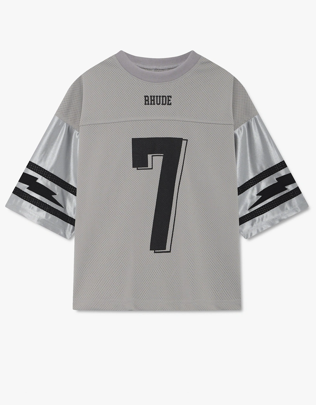 Lightning Football Jersey Tee Grey