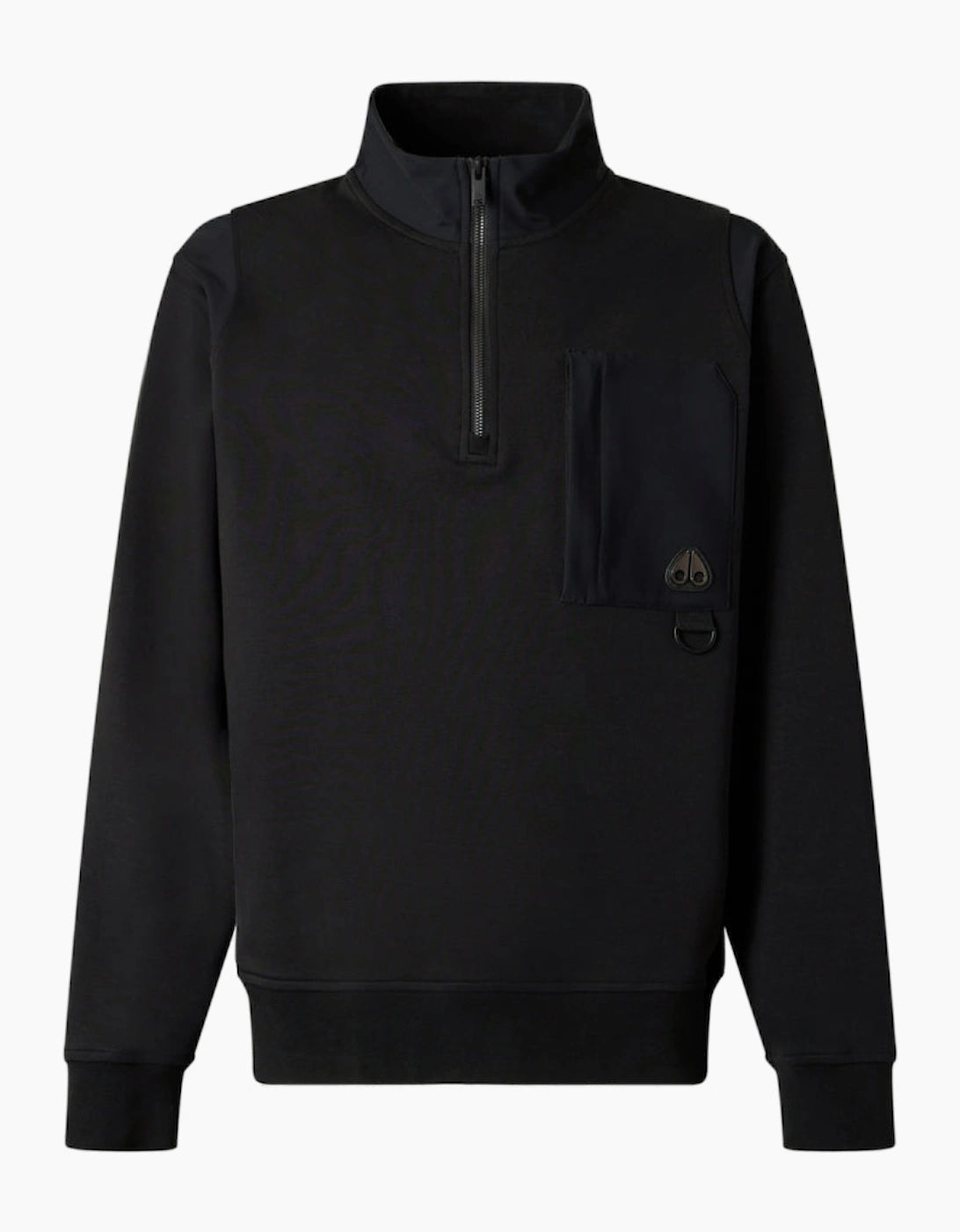 Moose Knuckles Dalon Quarter Zip 292 Black
