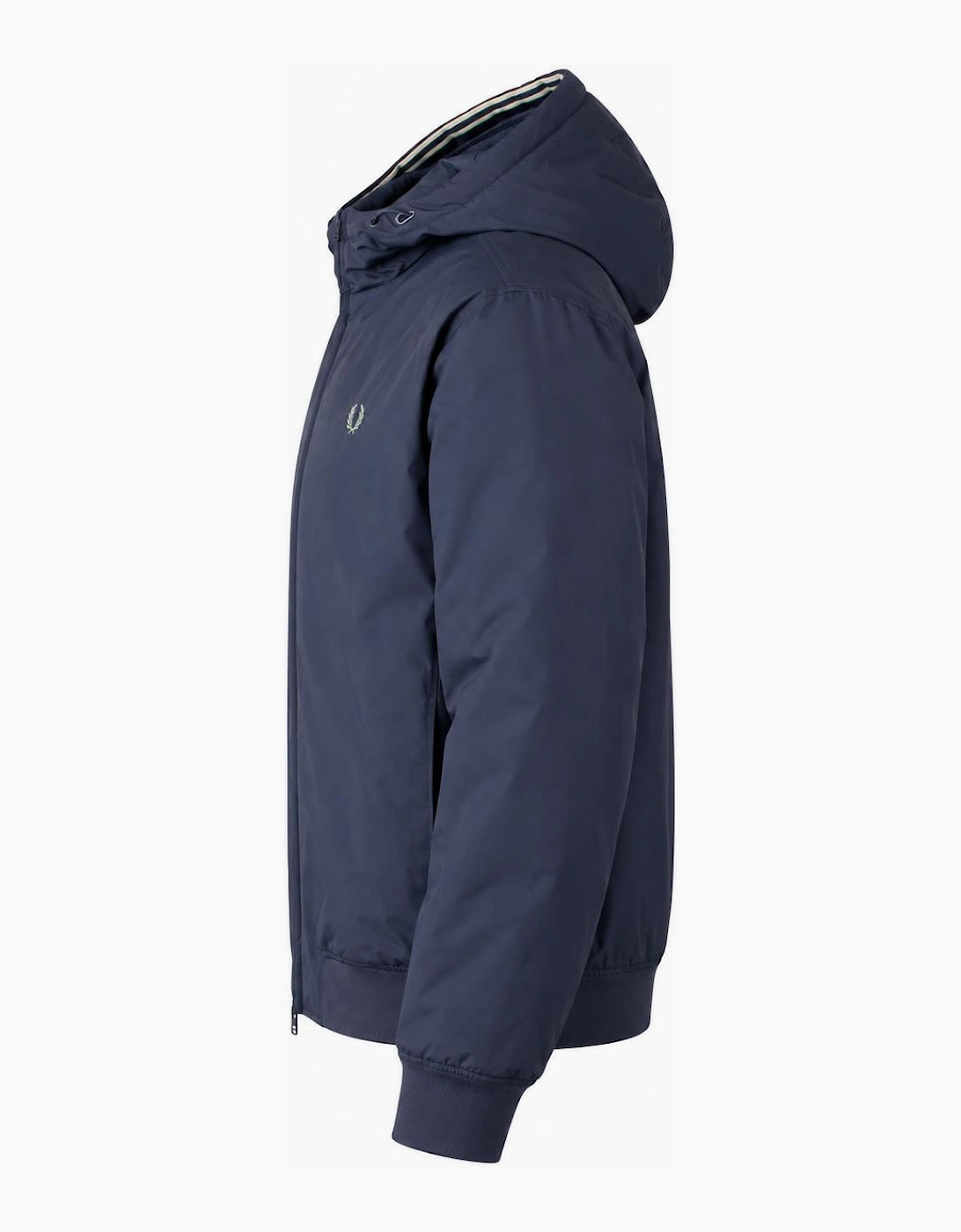 Fred Perry Hooded Brentham Jacket Dark Airforce