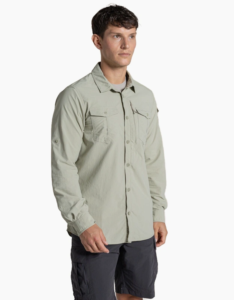 Craghoppers Mens NosiLife Adventure III Long Sleeve Shirt
