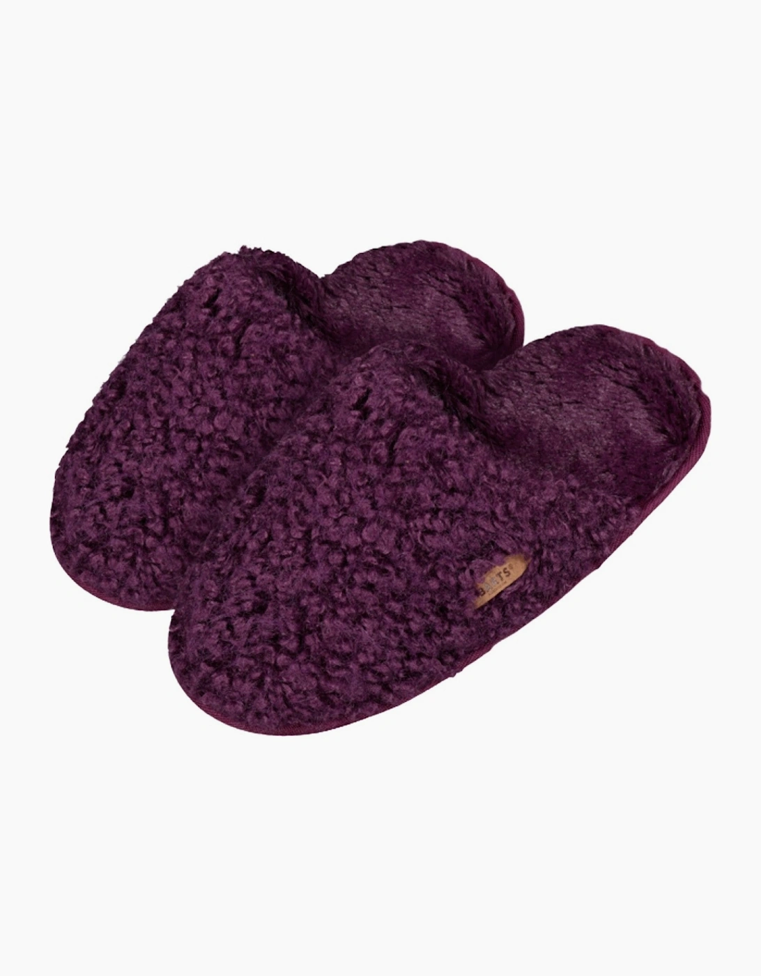 Barts Womens Vensie Soft Teddy Fur Slippers