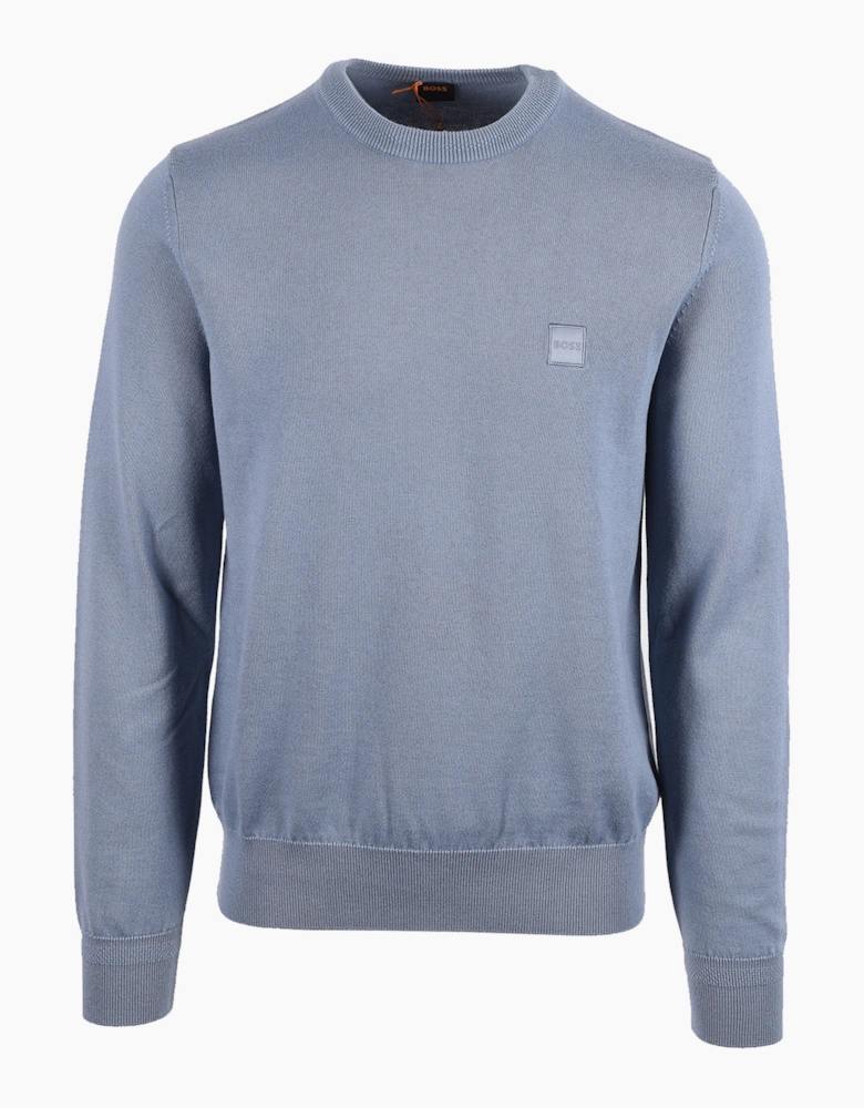 Boss Orange BOSS KANOVANO SWEATSHIRT MEDIUM BLUE