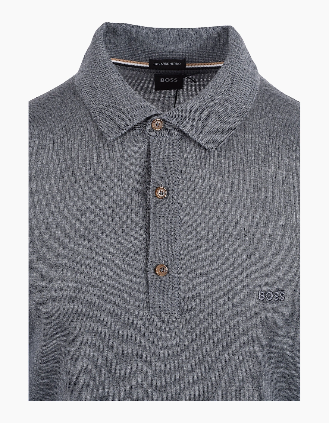 Boss Black BOSS H LANCIONE POLO MEDIUM GREY