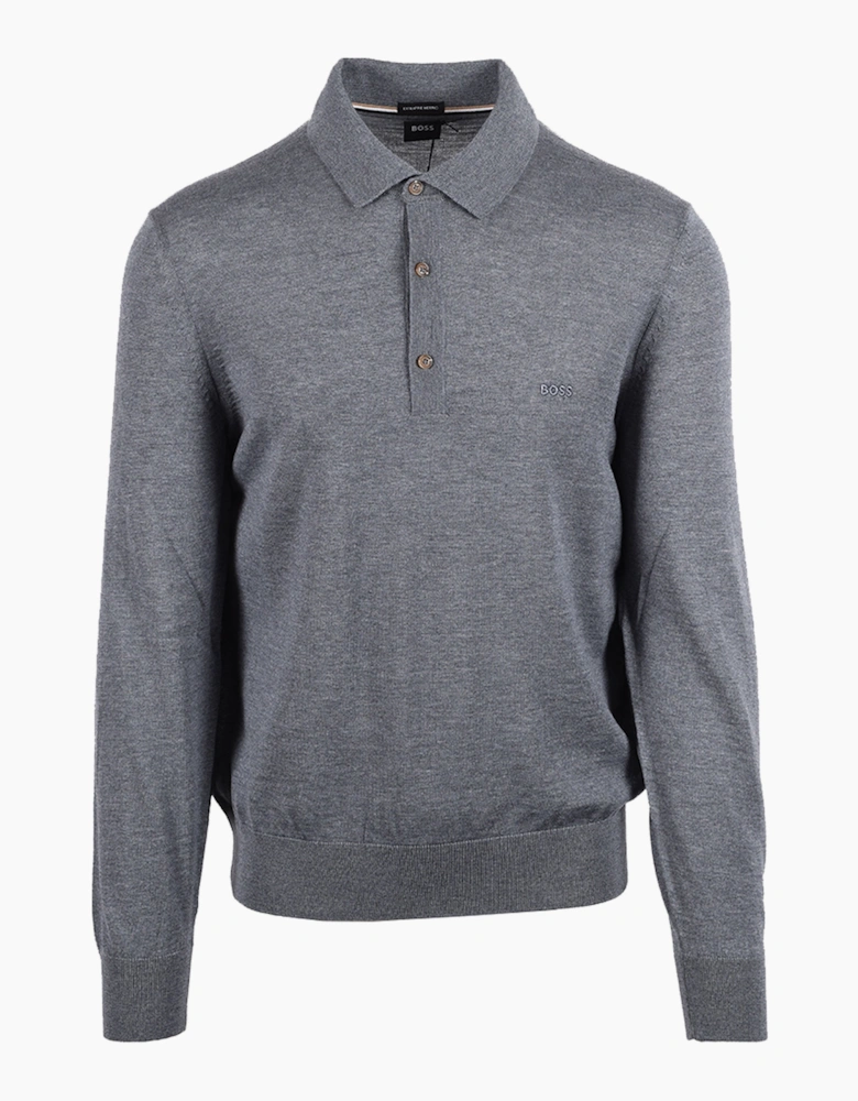 Boss Black BOSS H LANCIONE POLO MEDIUM GREY