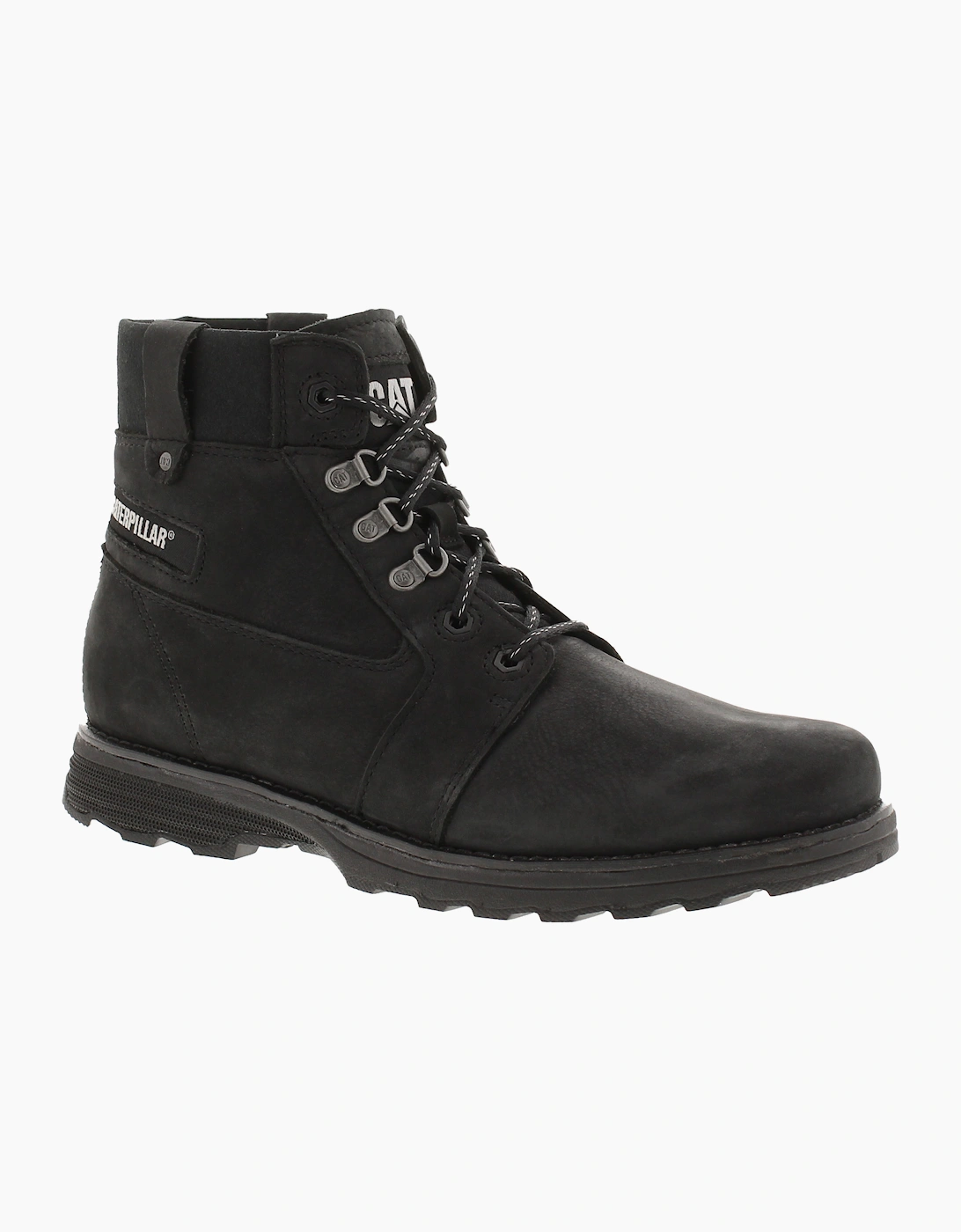 Caterpillar Womens Ankle Boots Charli Fleece Leather Lace Up black UK Size