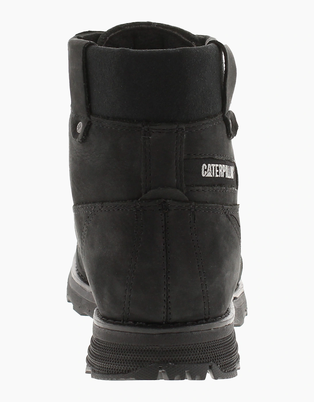 Caterpillar Womens Ankle Boots Charli Fleece Leather Lace Up black UK Size