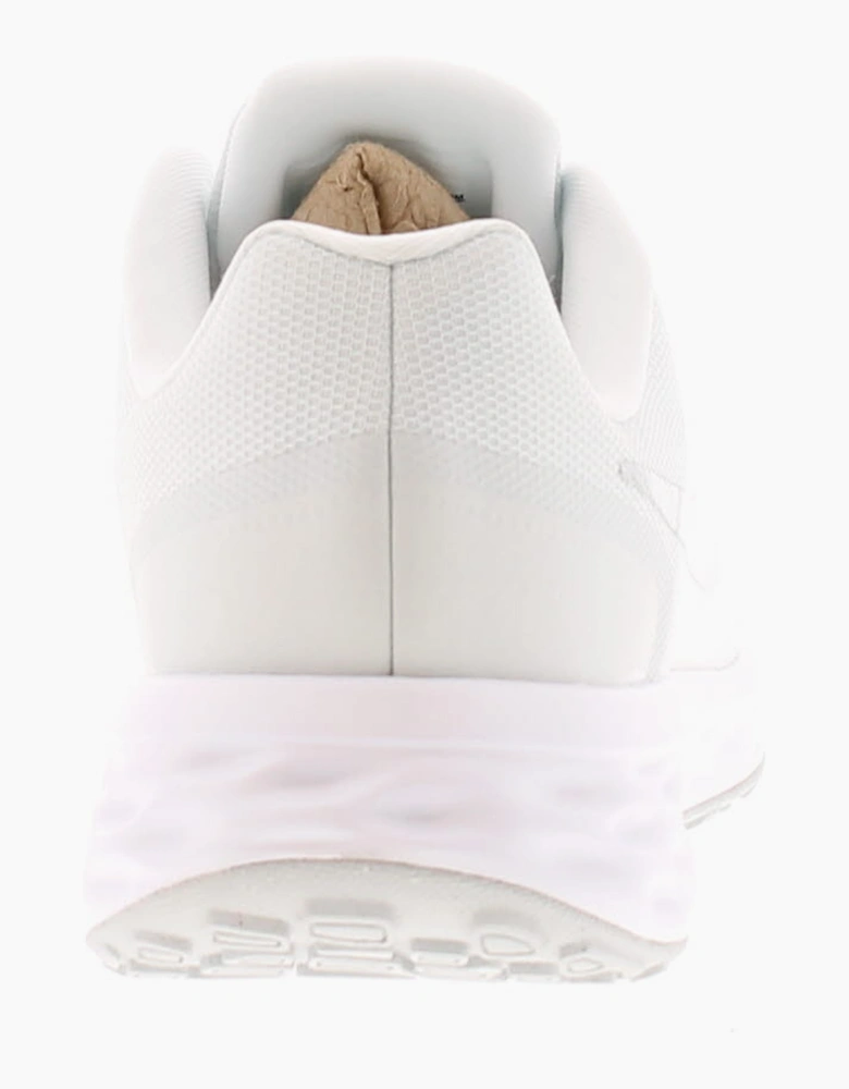 Nike Womens Trainers Revolution 6 Lace Up white UK Size