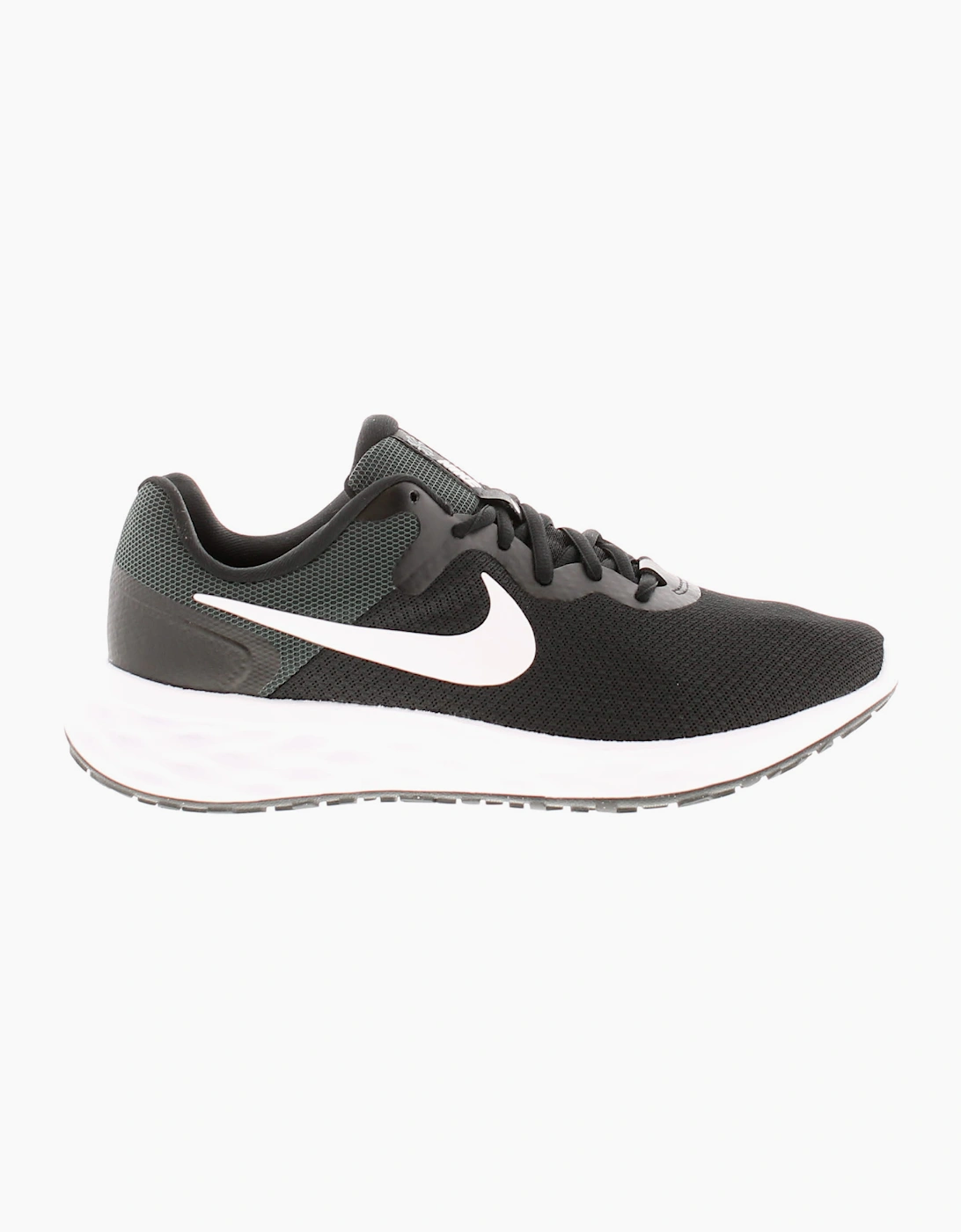 Nike Womens Trainers Revolution 6 Lace Up black white UK Size