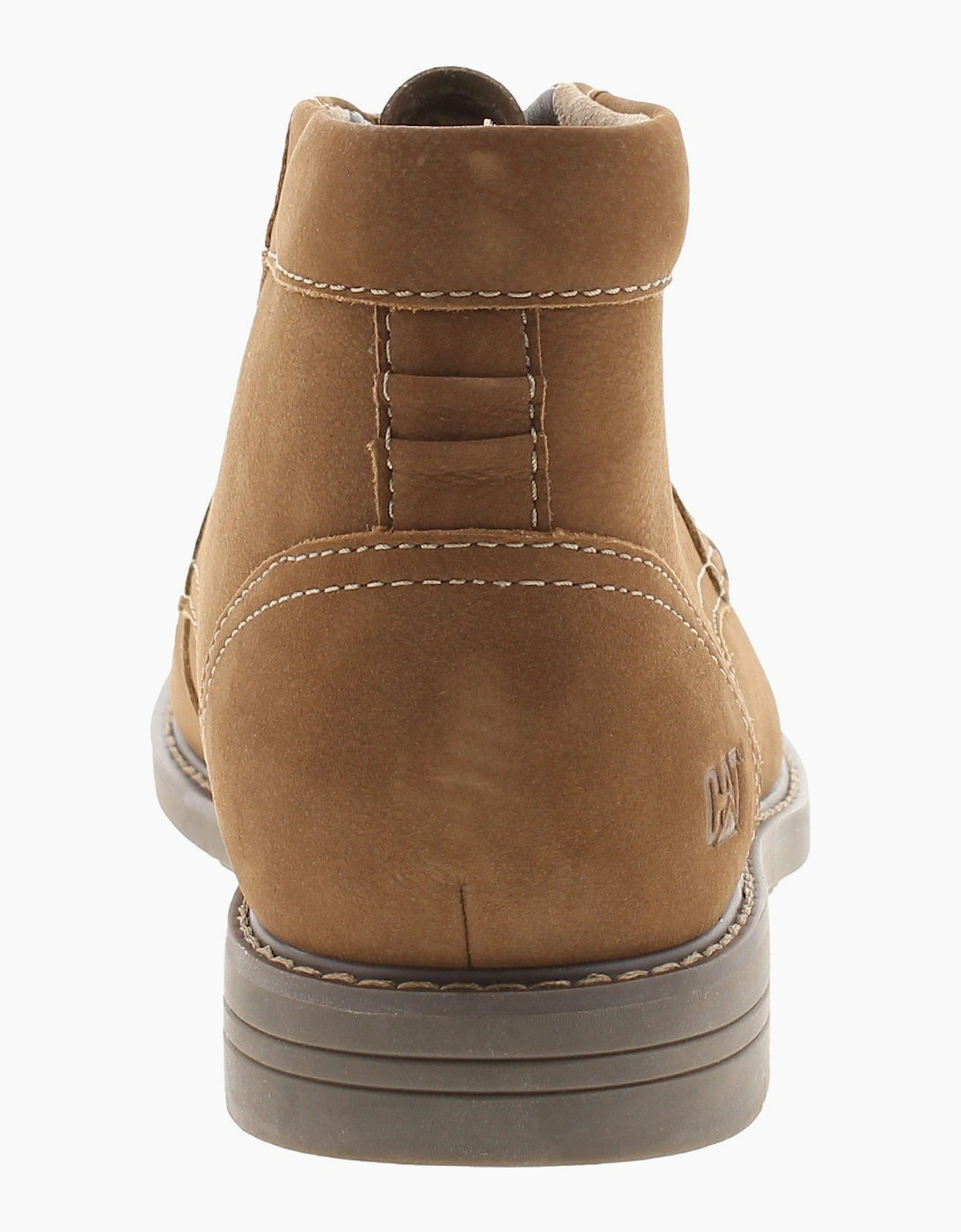 Caterpillar Mens Smart Boots Brock Leather Lace Up tan UK Size