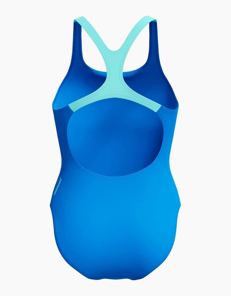 Speedo Womens/Ladies Medley Medalist Graphic Print One Piece Swimsuit