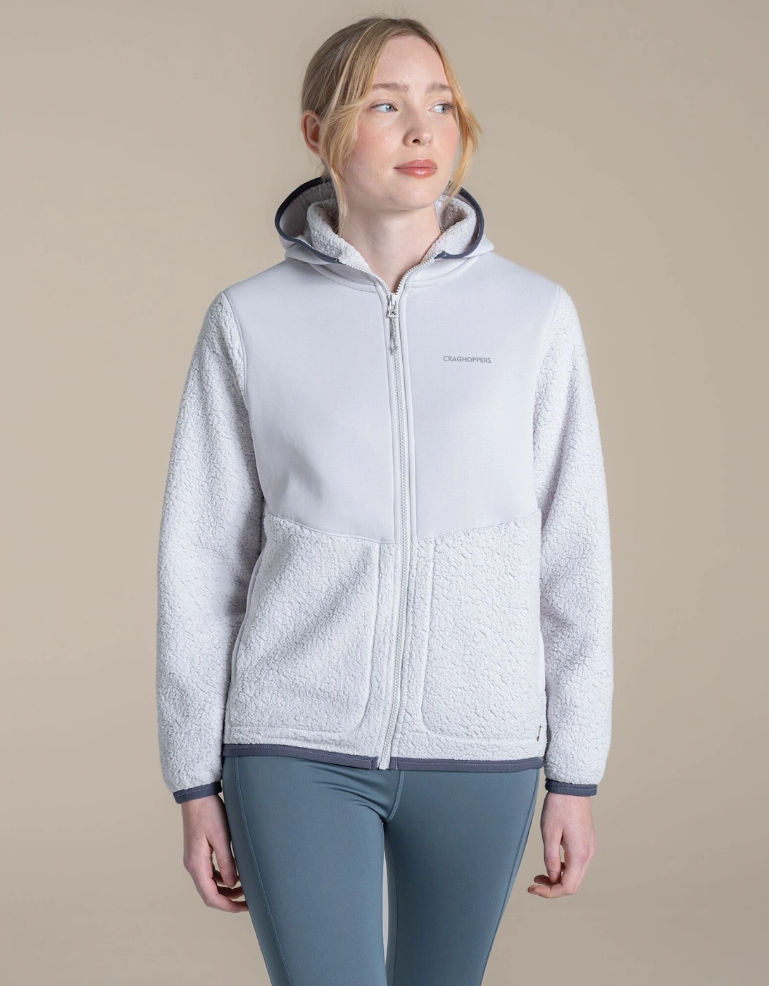 Craghoppers Womens/Ladies Telesto Hooded Fleece Jacket