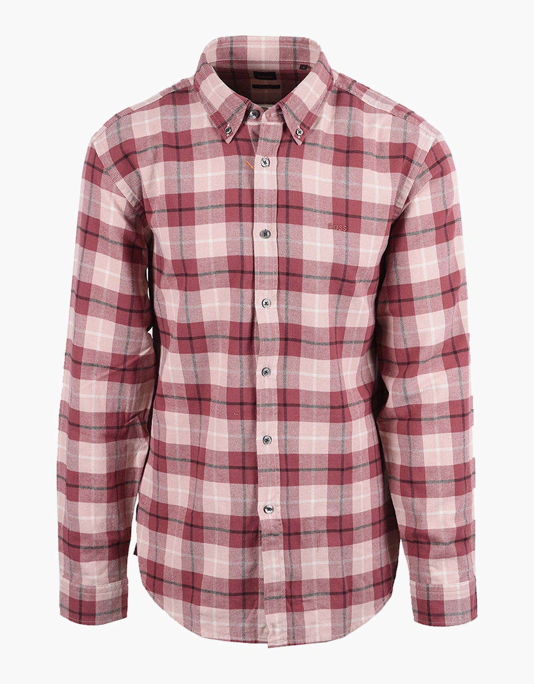Boss Orange BOSS RICKERT SHIRT LIGHT PASTEL RED