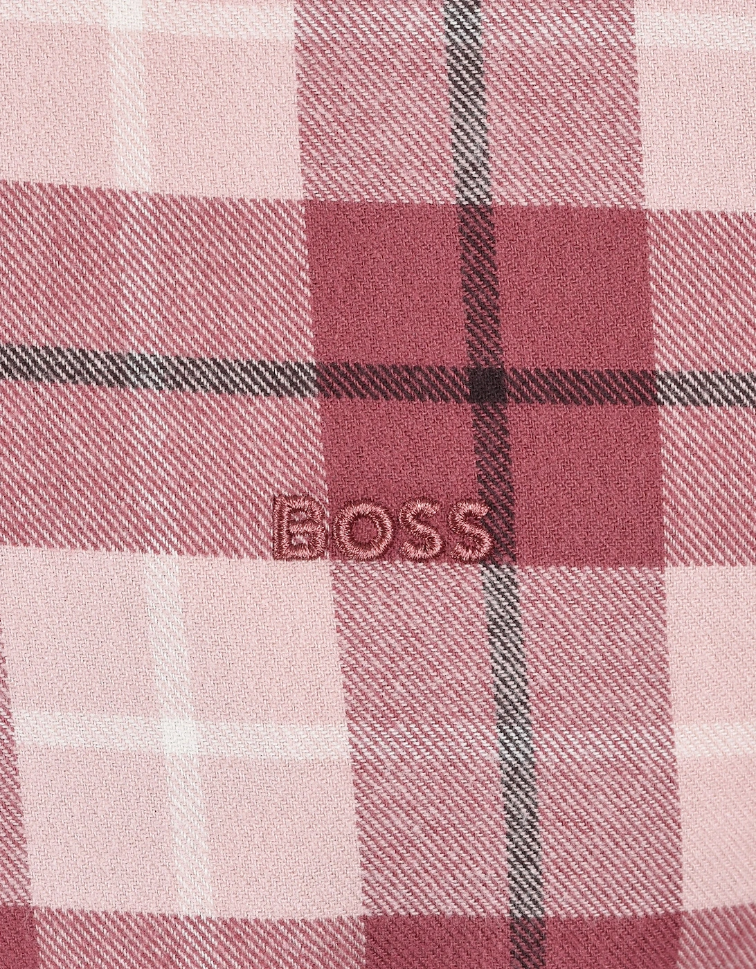 Boss Orange BOSS RICKERT SHIRT LIGHT PASTEL RED