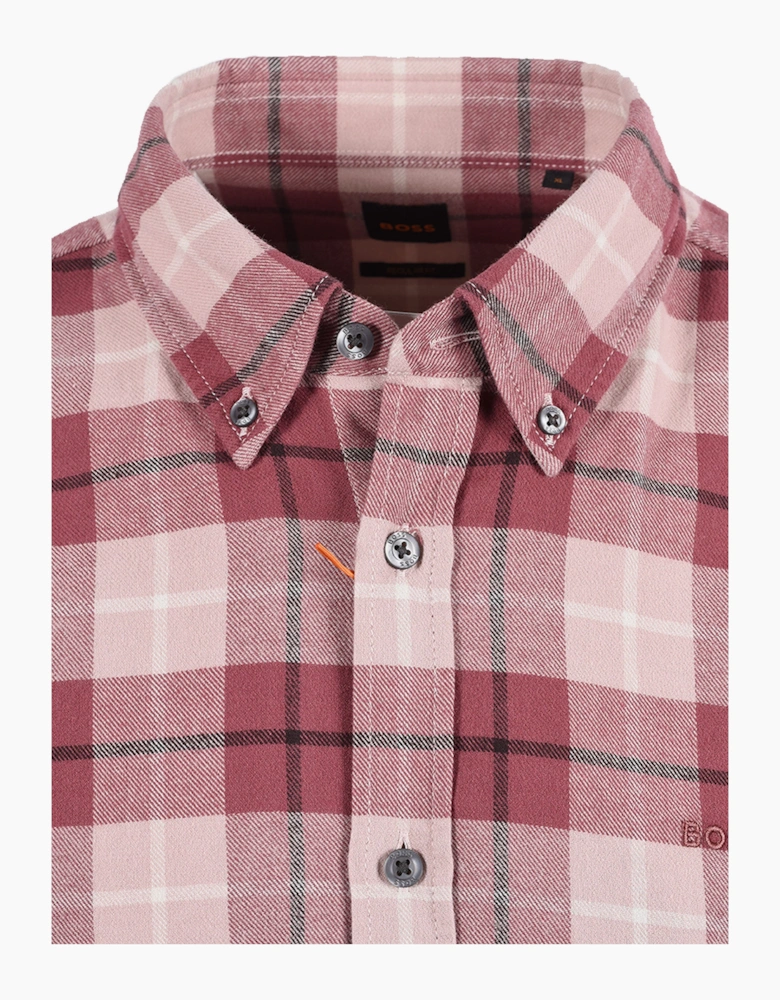 Boss Orange BOSS RICKERT SHIRT LIGHT PASTEL RED
