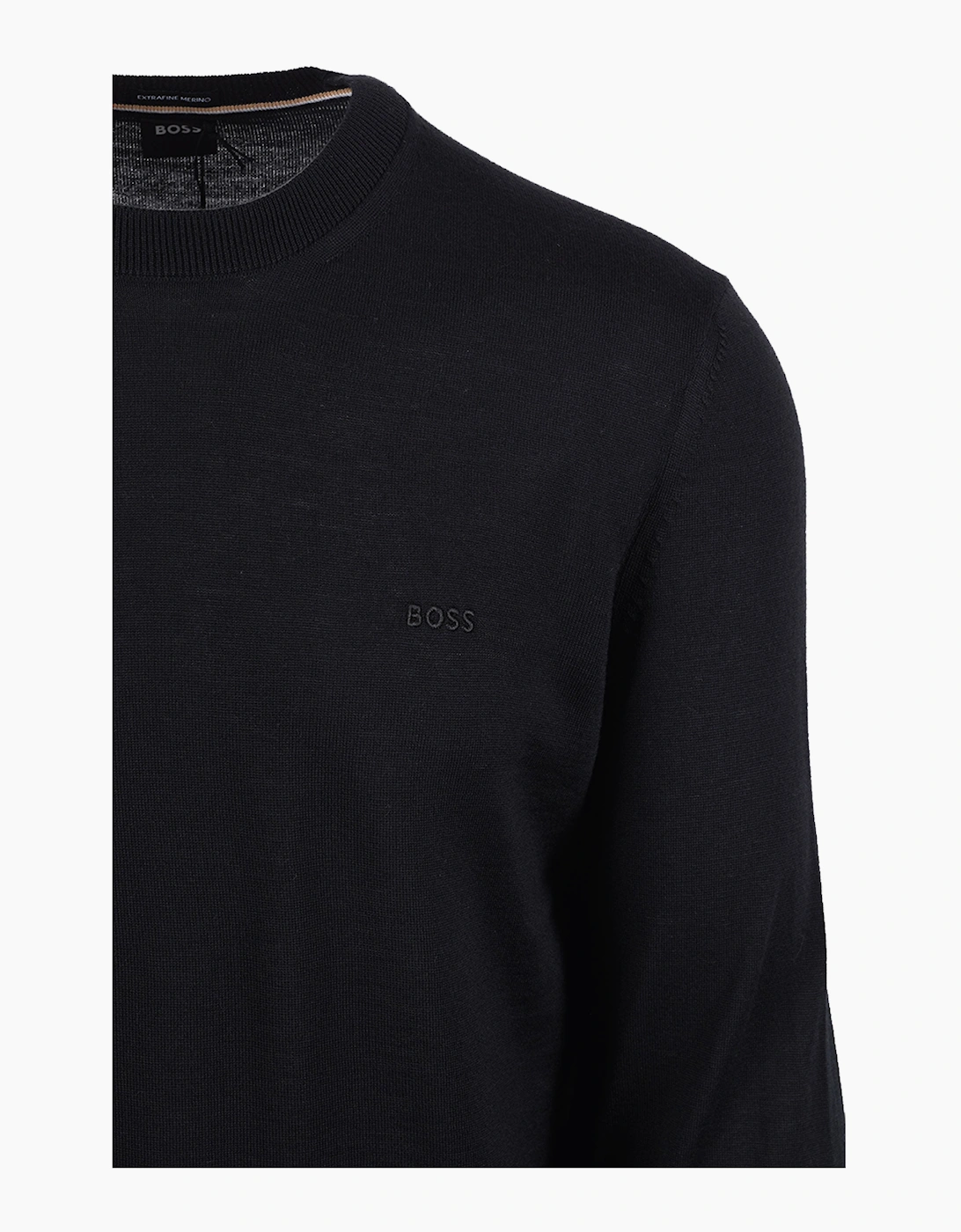 Boss Black BOSS H LENO SWEATSHIRT BLACK