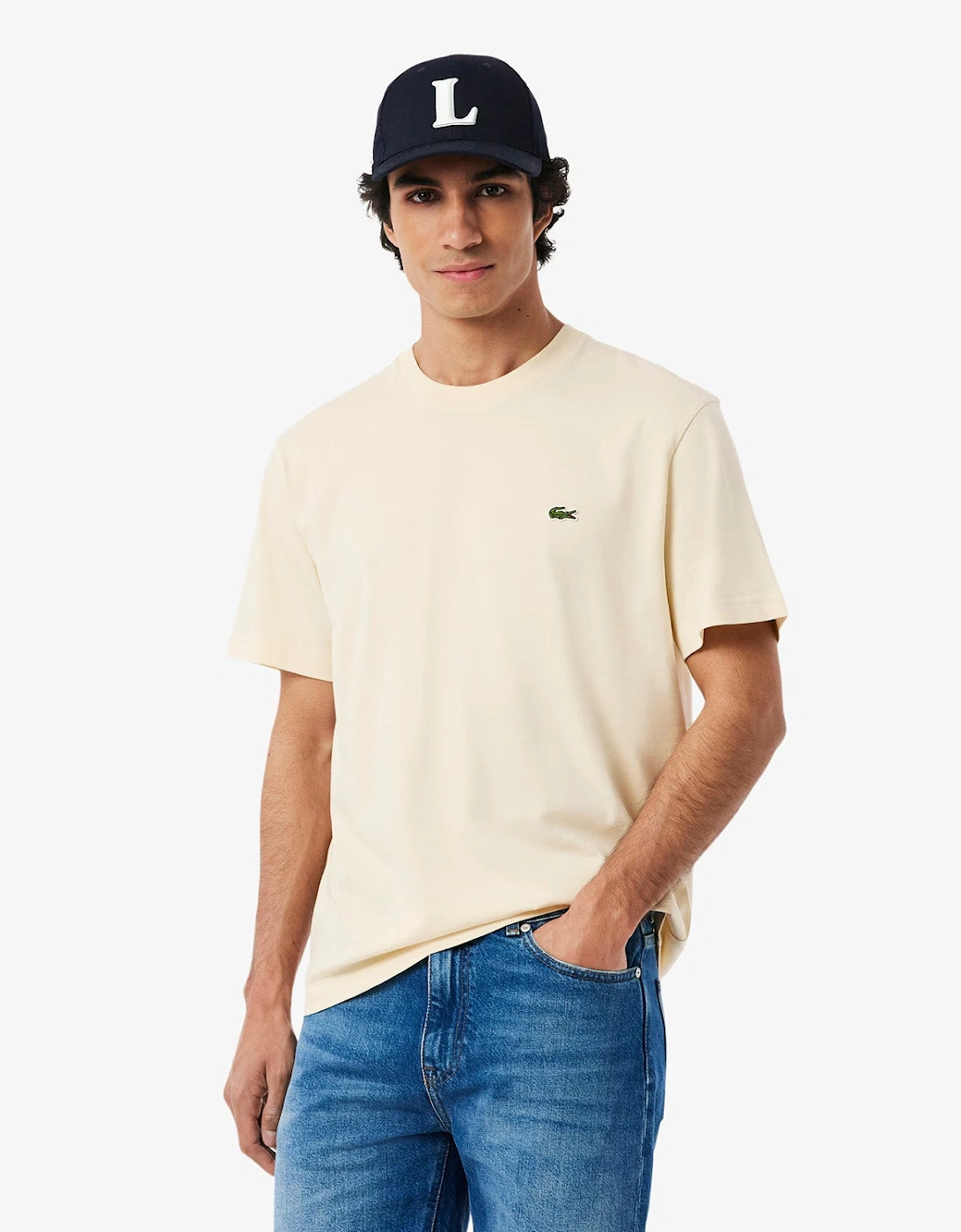 Lacoste TH7318 Classic Fit Cotton T-Shirt