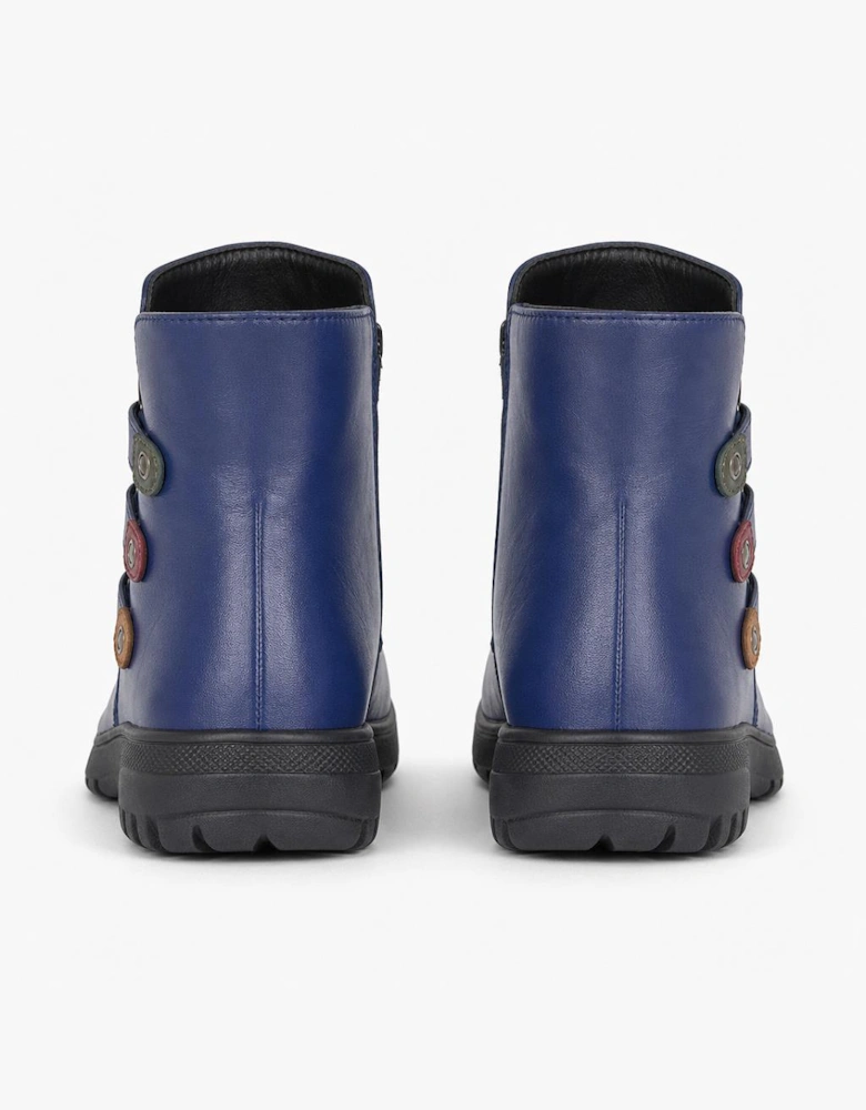 Mod Comfys JOSIE Womens Ankle Boots Navy