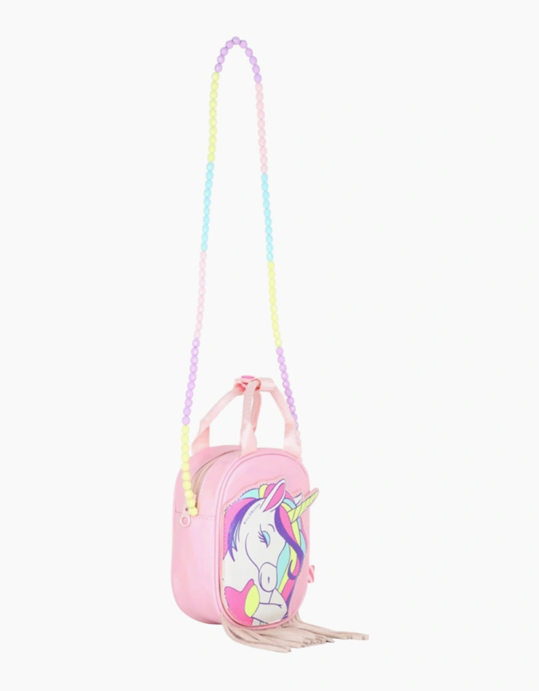 Girls Pink Unicorn Shoulder Bag