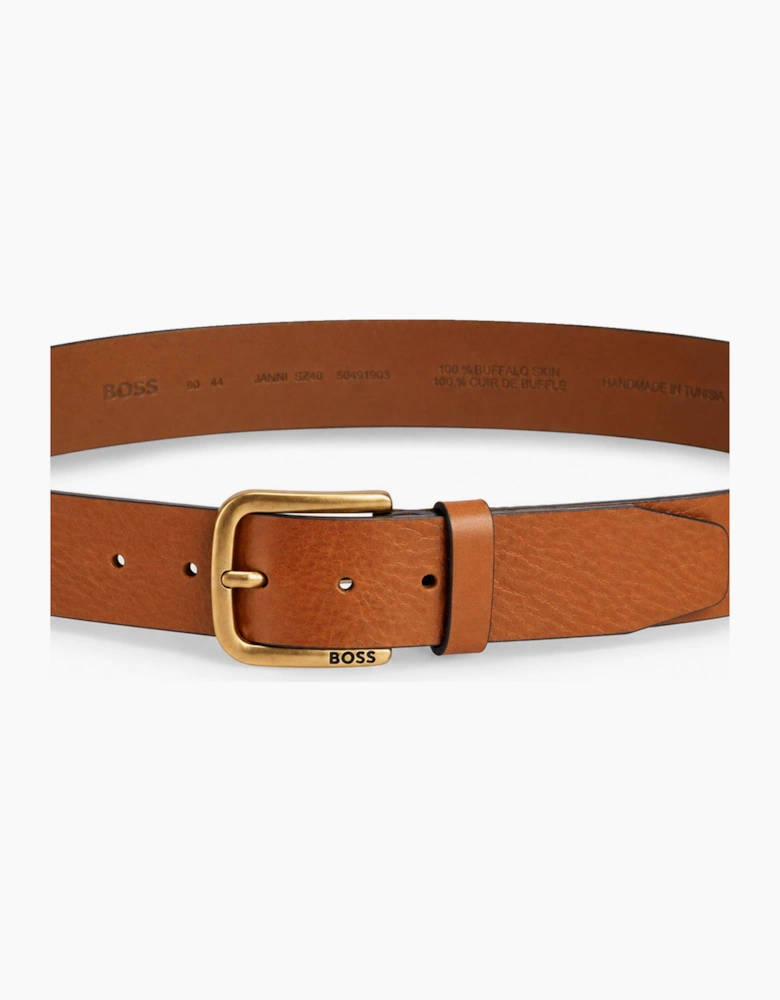 Boss Black BOSS JANNI BELT MEDIUM BROWN