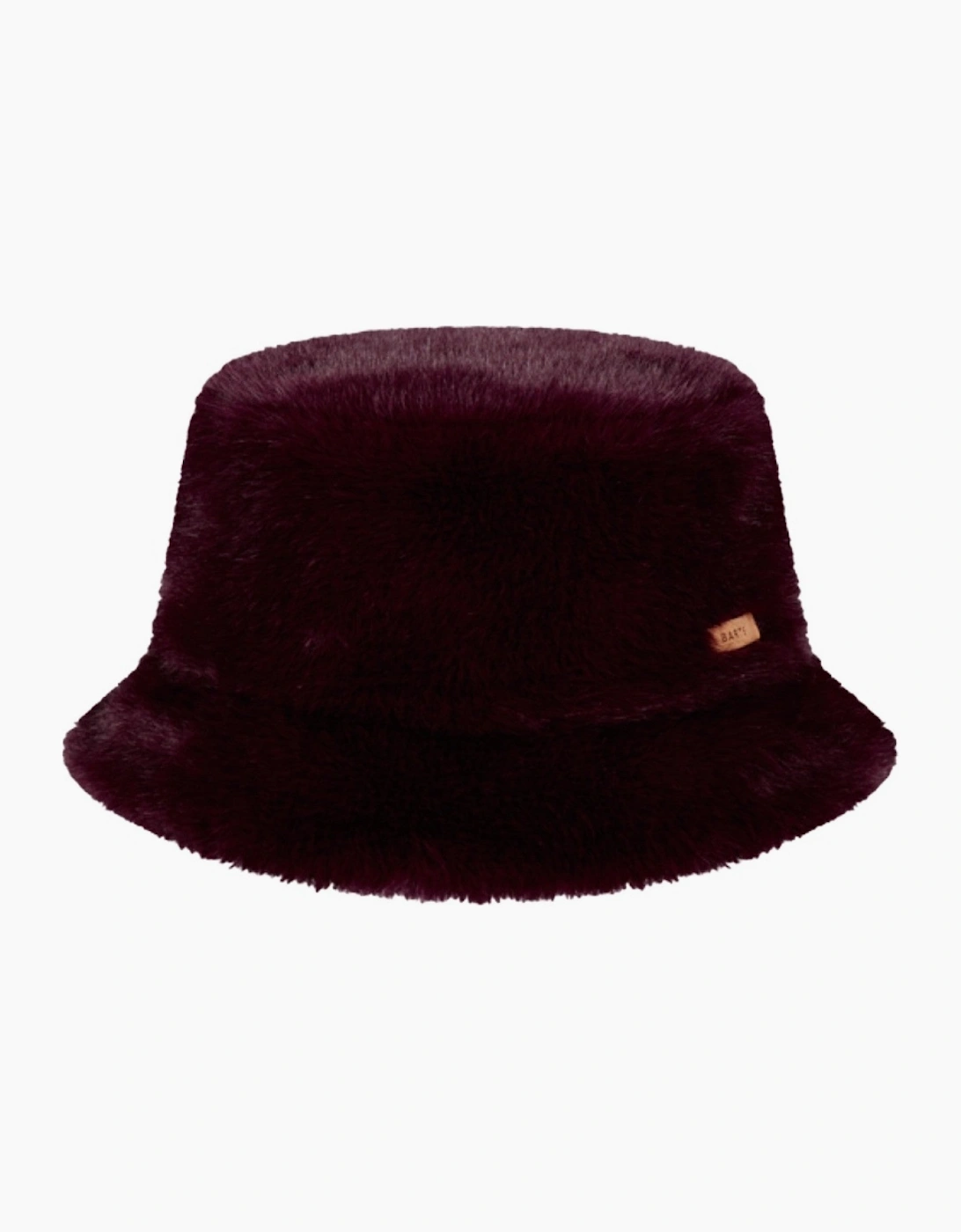 Women's Barts Womens Bretia Faux-Fur Bucket Hat - Purple - Size: ONE size