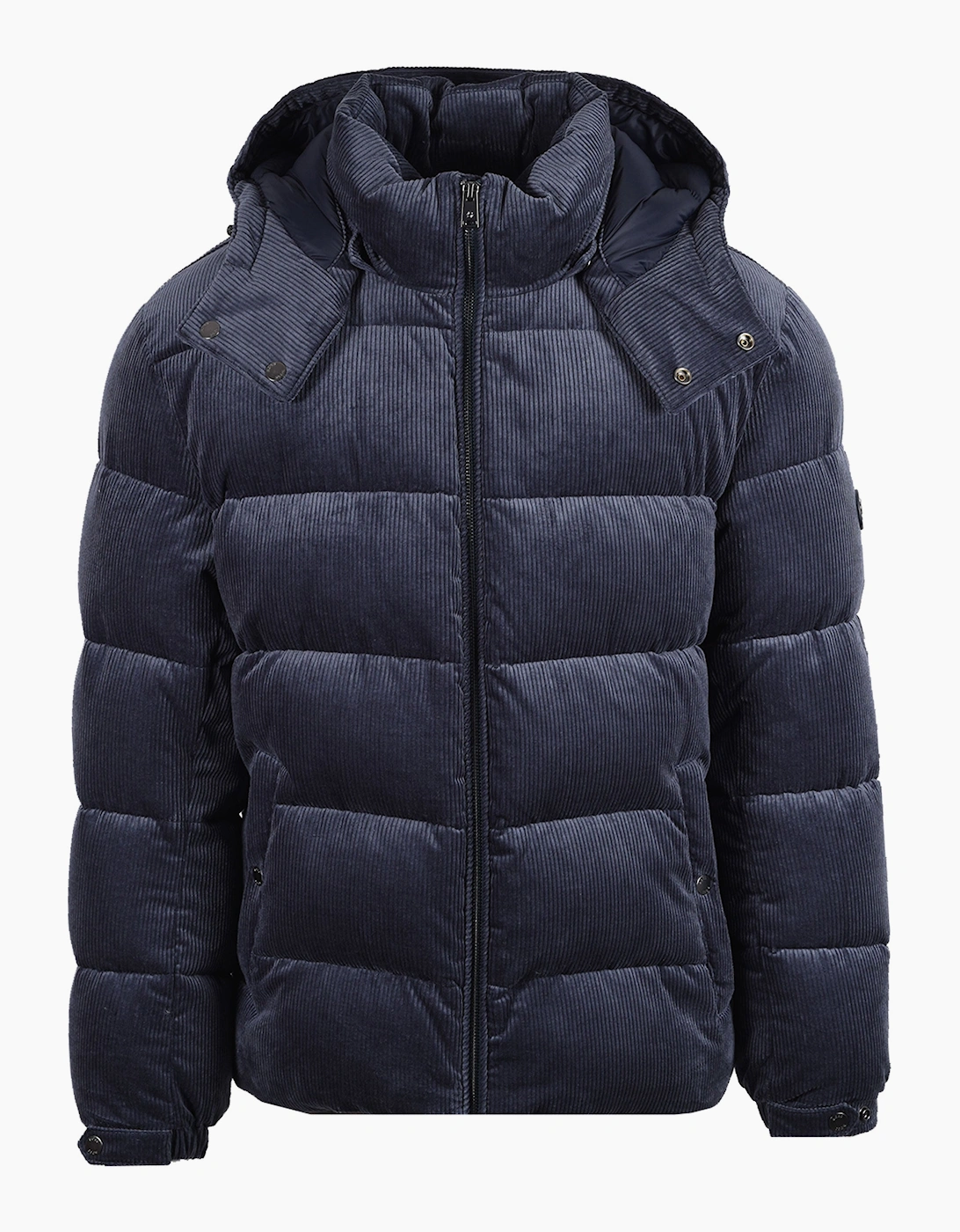 Boss Black CLAUDION CORD JACKET OPEN BLUE