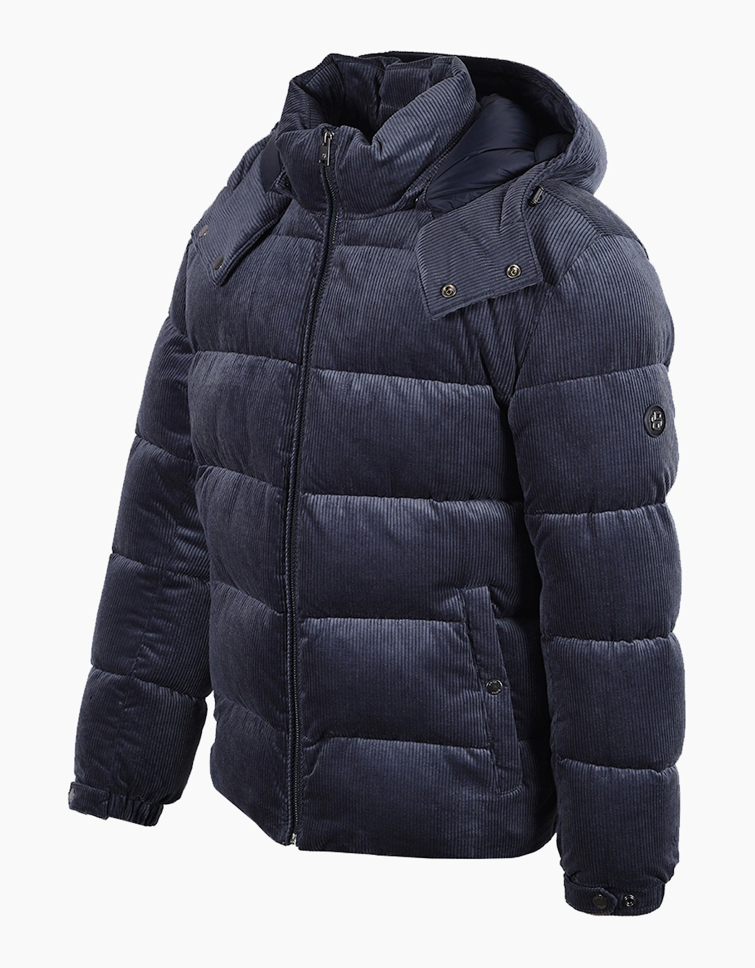 Boss Black CLAUDION CORD JACKET OPEN BLUE