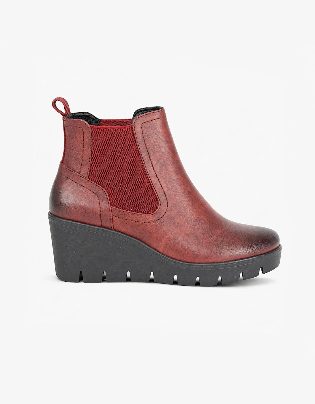 Cipriata ANNINA Womens Ankle Boots Burgundy