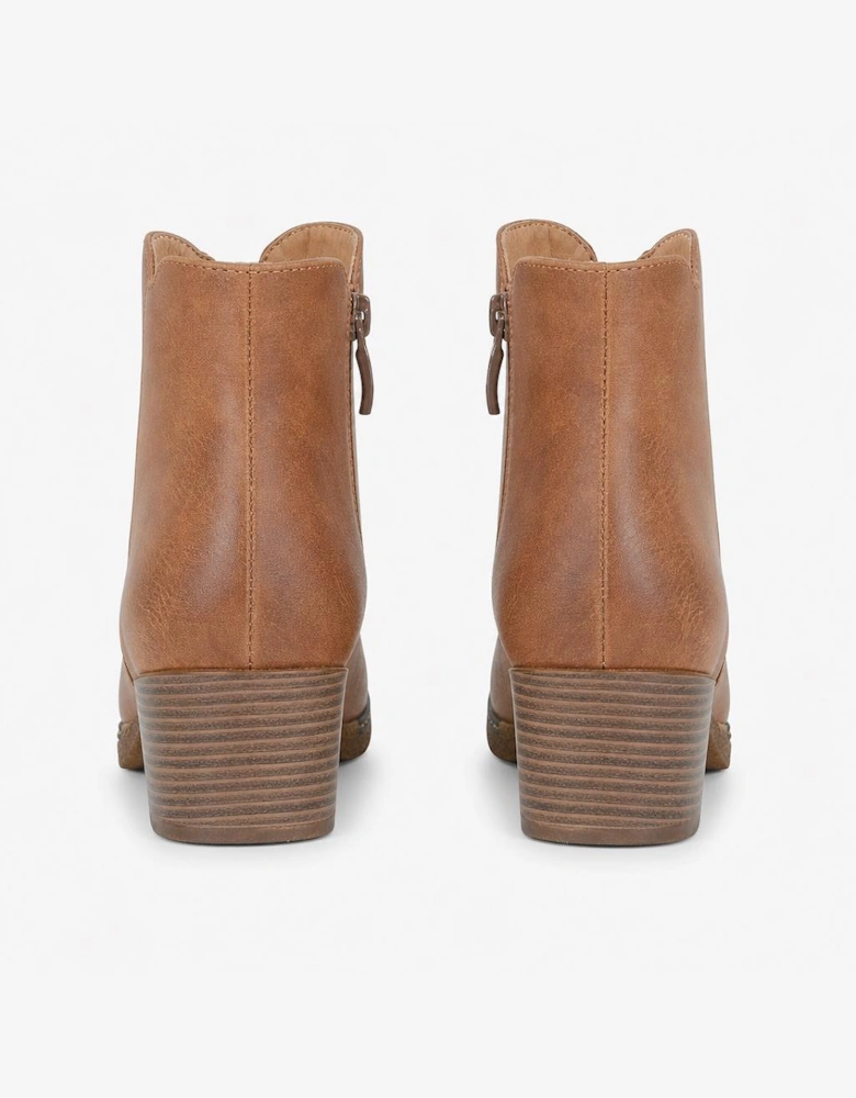 Cipriata ANNELLA Womens Ankle Boots Tan